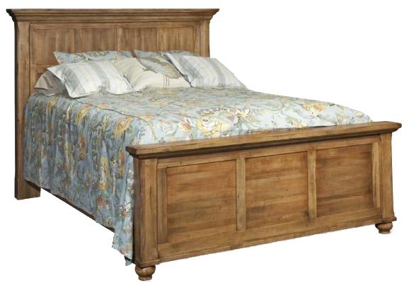 Solid wood discount panel bed